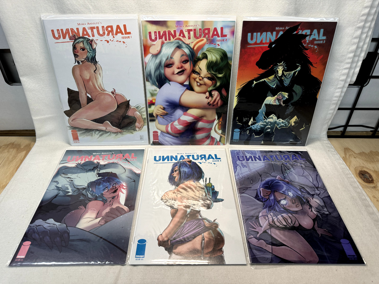Image Unnatural #1-12 (var cvrs) by (W/A/CA) Mirka Andolfo (FREE SHIPPING)