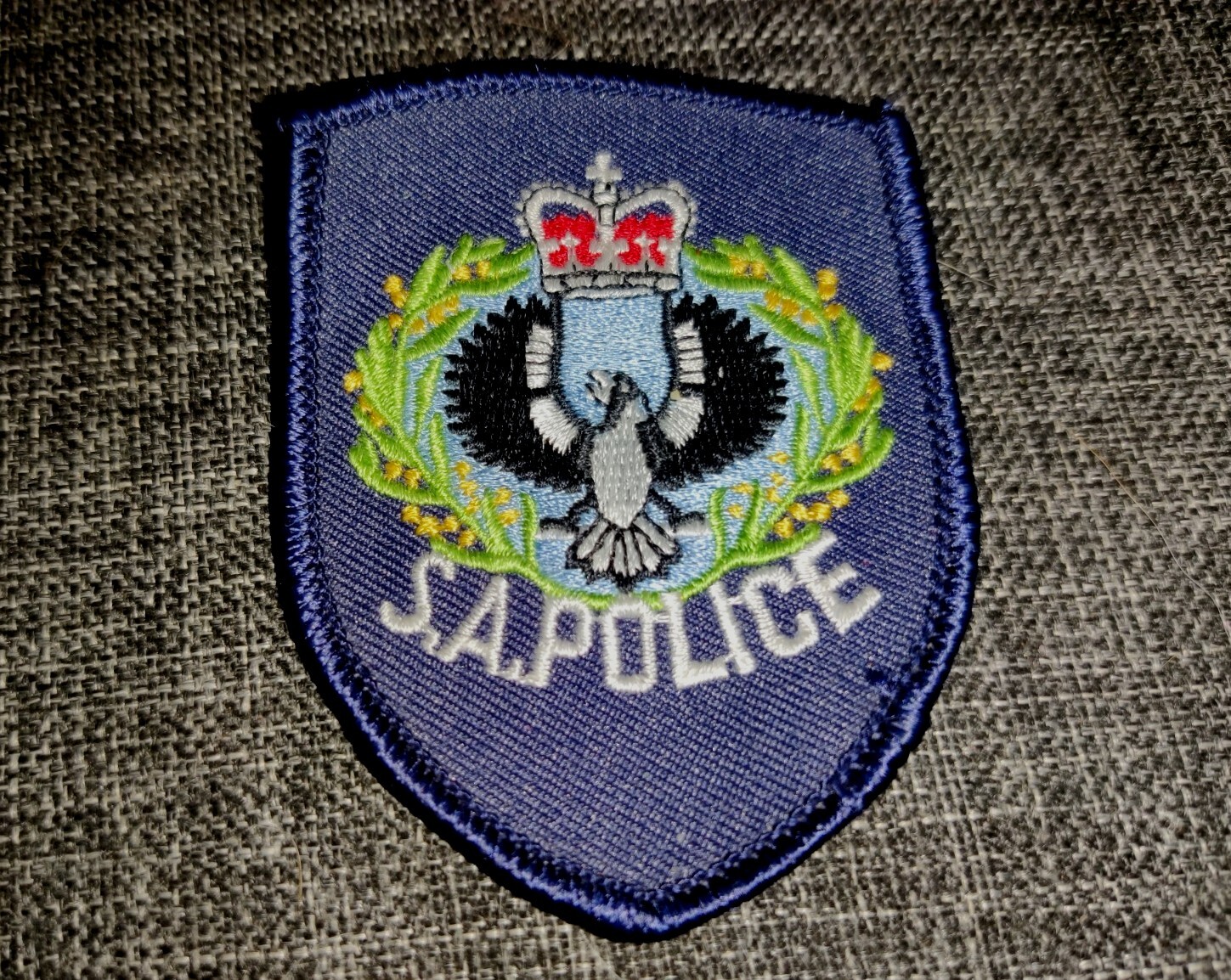 Vrg Obsolete Retired Patch South Australian S.A. Police Department Patch NOS Vrg Obsolete Retired Patch South Australian S.A. Police Department Patch NOS