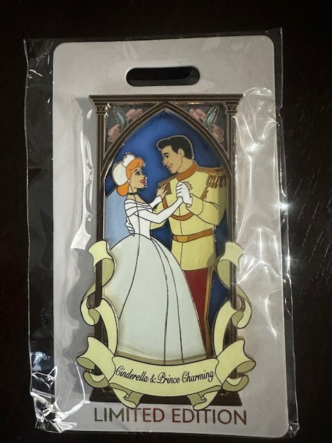 Disney Wedding Couples WDI MOG Pin Cinderella Prince Charming Pin LE 300 New Pin Disney Wedding Couples WDI MOG Pin Cinderella Prince Charming Pin LE 300 New Pin
