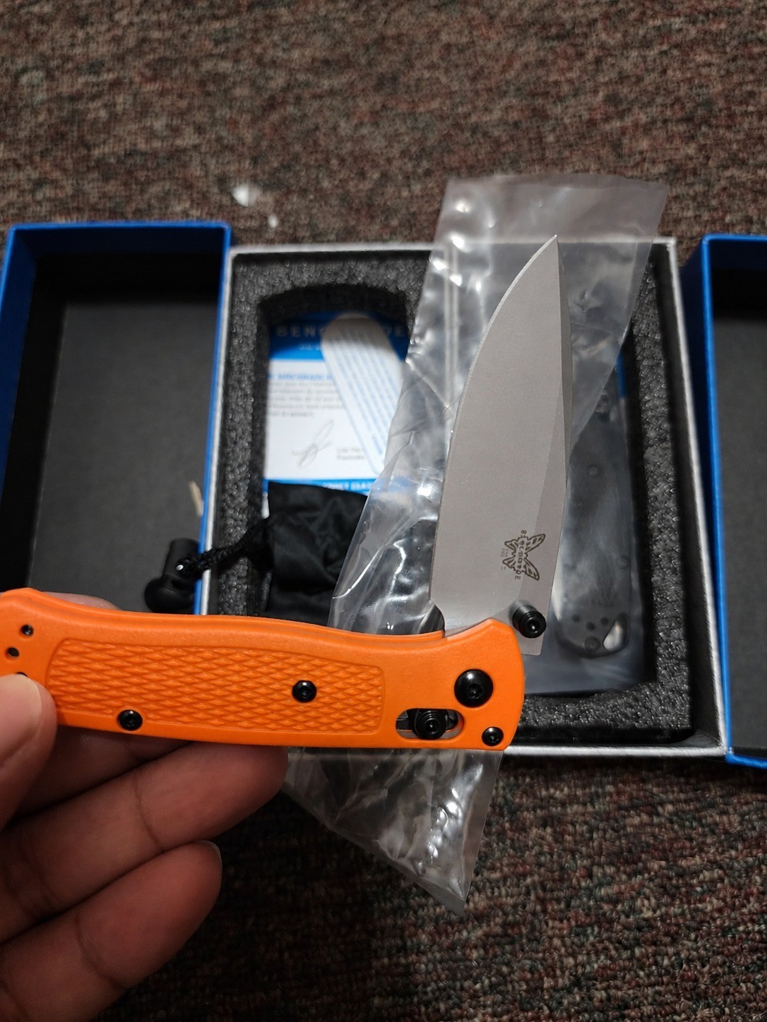 BM-Mini Bugout 533 Custom-CPM-S30V Folding Knife Multiple Colours Available