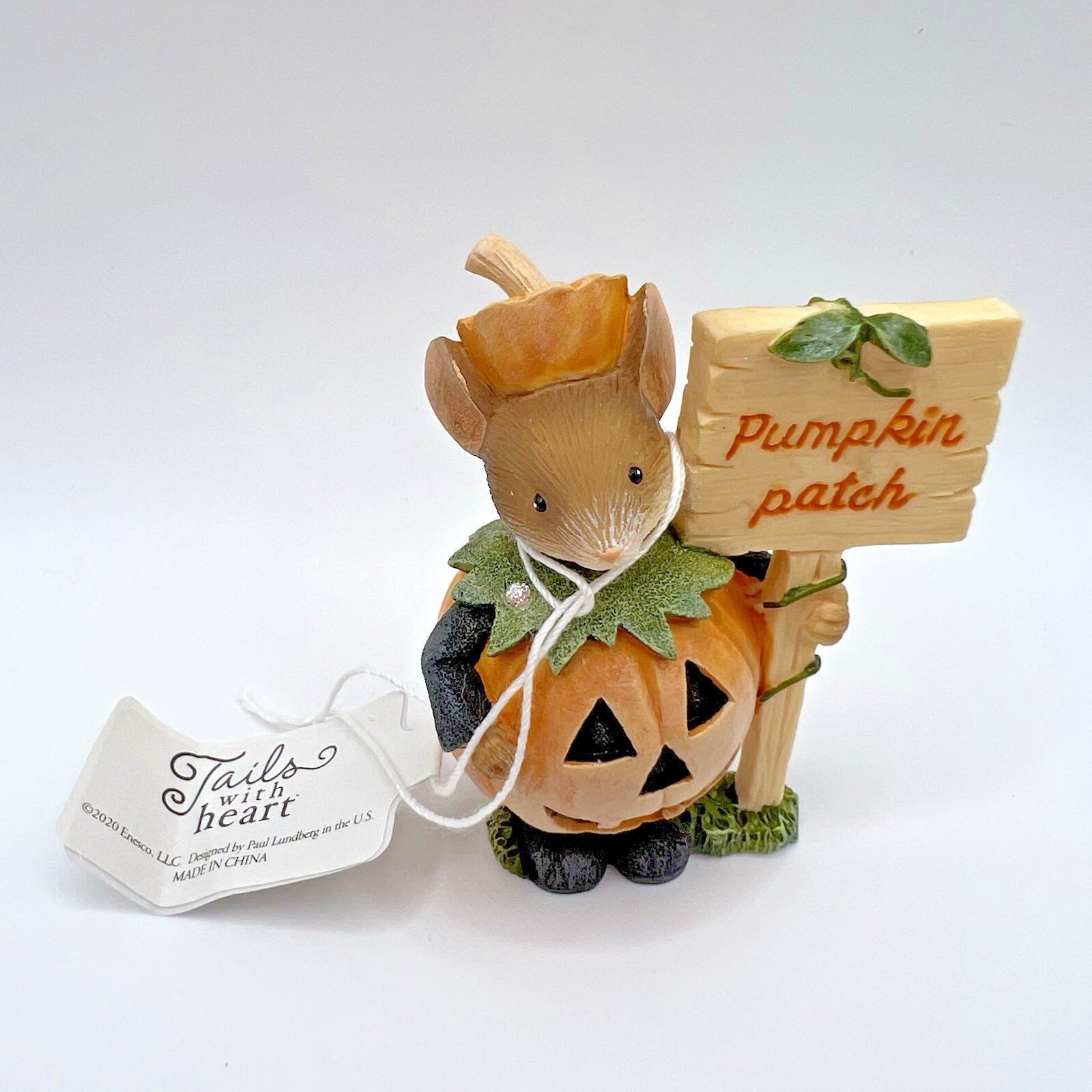 Enesco Tails With Heart Pumpkin Spice Mice 6006558 Halloween Mouse Patch Enesco Tails With Heart Pumpkin Spice Mice 6006558 Halloween Mouse Patch