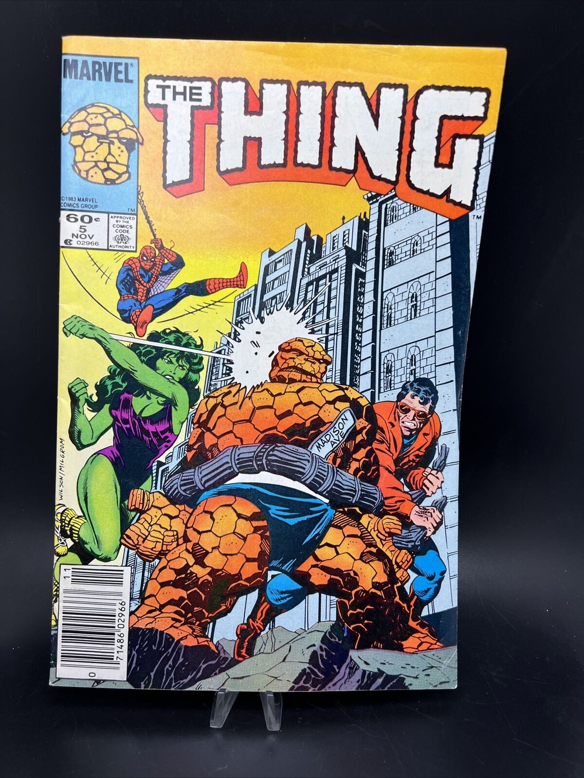 Marvel The Thing #5 (Nov. 1983) Wilson Milgrom Comic Book