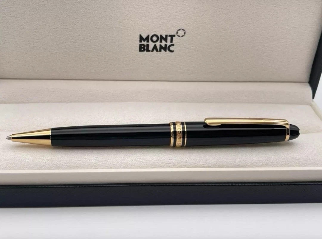 Montblanc Meisterstück Classique 164 Ballpoint Pen Gold Trim Montblanc Meisterstück Classique 164 Ballpoint Pen Gold Trim