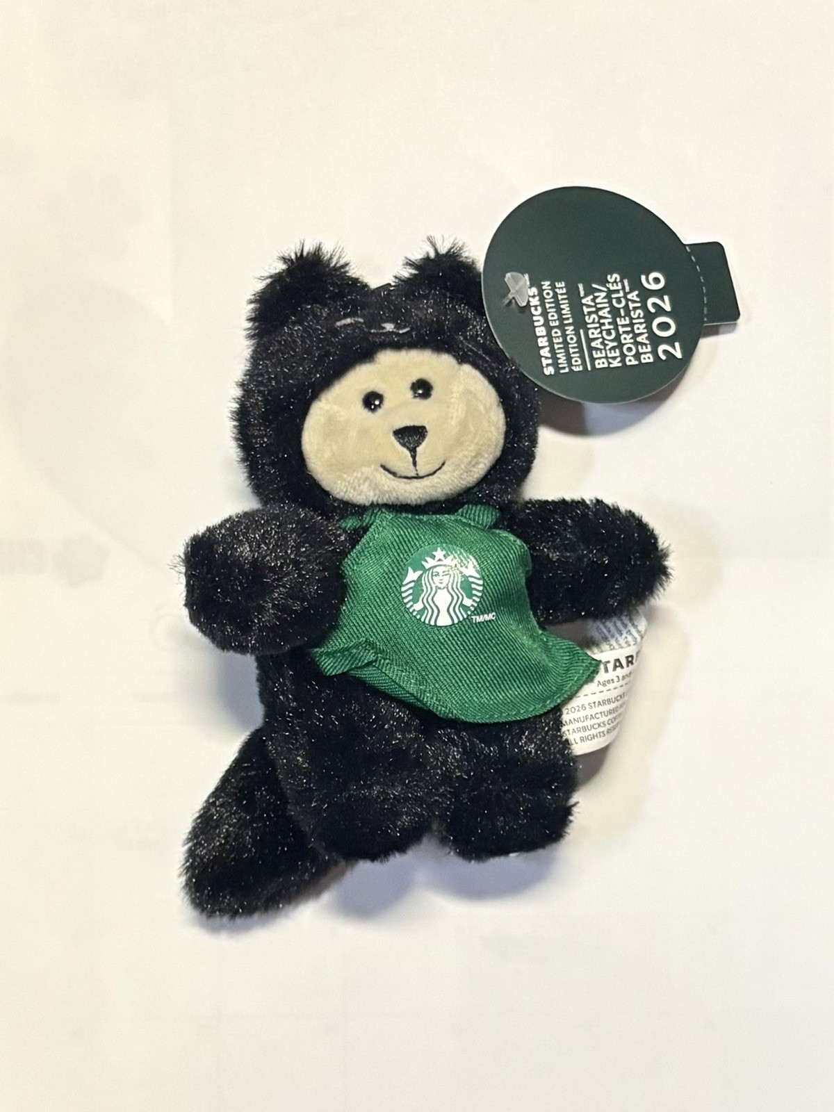 Starbucks 2026 HALLOWEEN Black Cat Bearista Bag Charm **IN HAND** SHIPS FAST Starbucks 2026 HALLOWEEN Black Cat Bearista Bag Charm **IN HAND** SHIPS FAST
