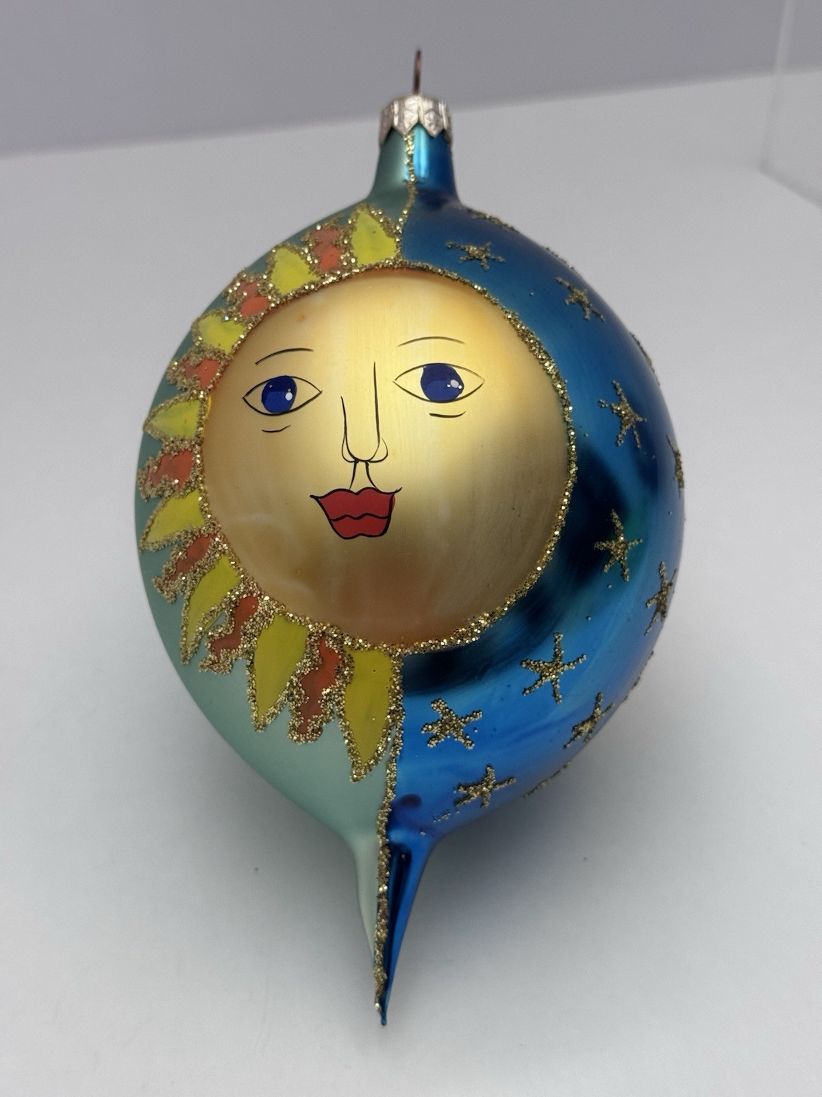 Vintage 1996 Christopher Radko Copernicus Italian Glass Ornament Vintage 1996 Christopher Radko Copernicus Italian Glass Ornament