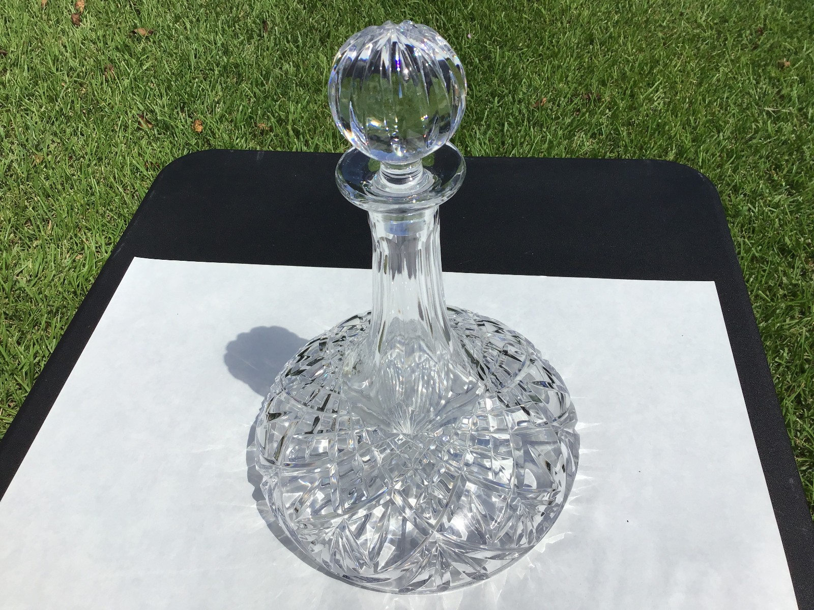Wine Decanter 24% Lead Crystal with Stopper 11 Wine Decanter 24% Lead Crystal with Stopper 11