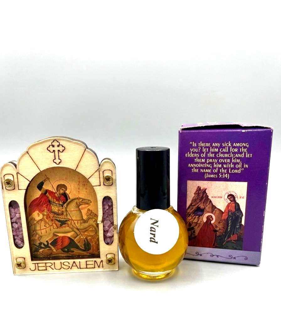 100% Pure Nard Anionting Oil 10 ml Blessed Olive Jesus from Holy Land Jerusalem