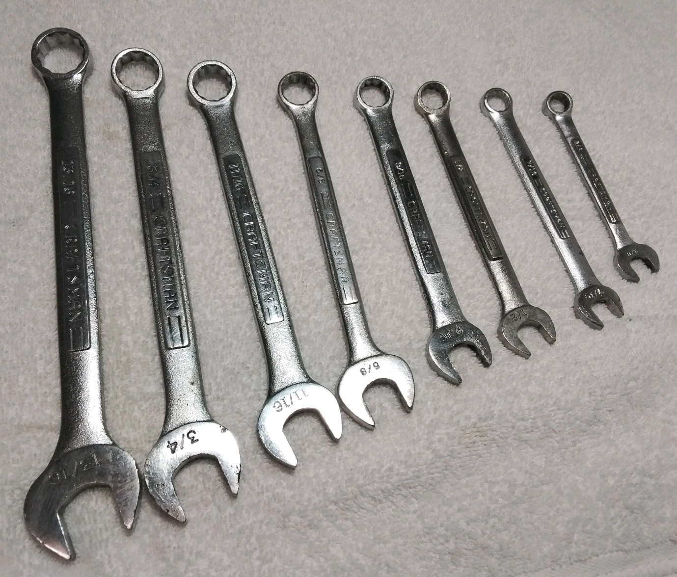 8PC CRAFTSMAN V VA VV SERIES COMBINATION 12PT... 8PC CRAFTSMAN V VA VV SERIES COMBINATION 12PT...