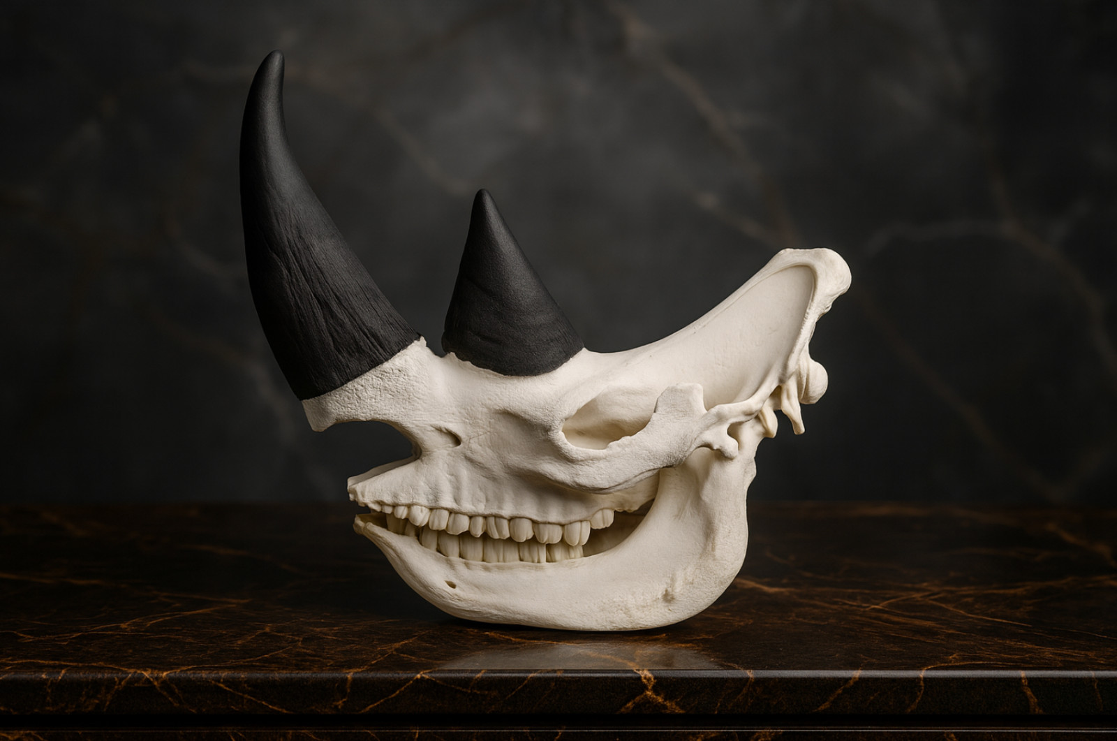White Rhinoceros Skull Replica - Museum-Quality 1:1 White Rhinoceros Skull Replica - Museum-Quality 1:1