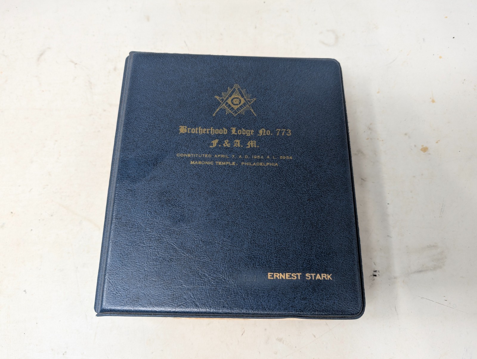 Vintage Brotherhood Lodge No. 773 F.&A.M. Member Directory 1950s (243)