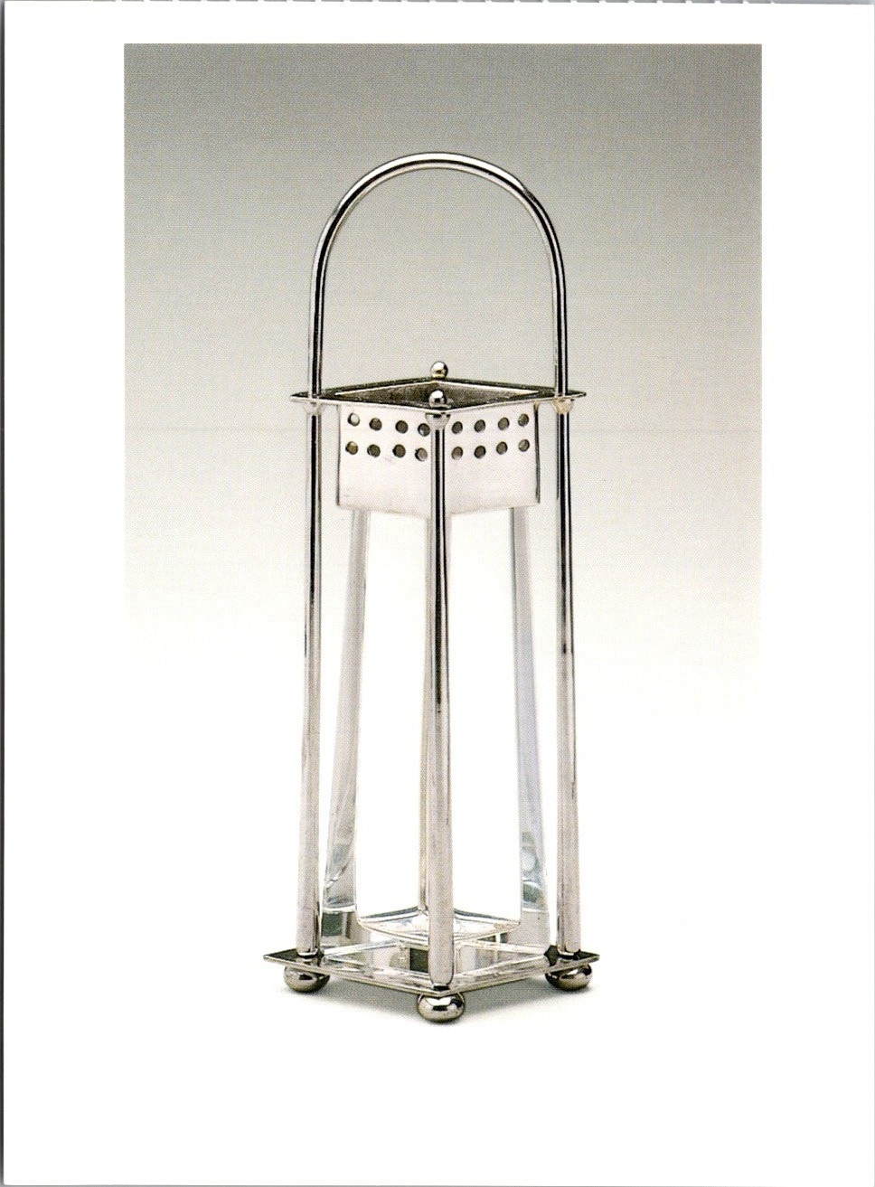 Hans Ofner Wiener Werkstätte Bud Vase Postcard – Silverplate Vienna Design Hans Ofner Wiener Werkstätte Bud Vase Postcard – Silverplate Vienna Design