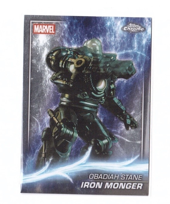 2025 Topps Chrome Marvel Studios Obadiah Stane Iron Monger #3