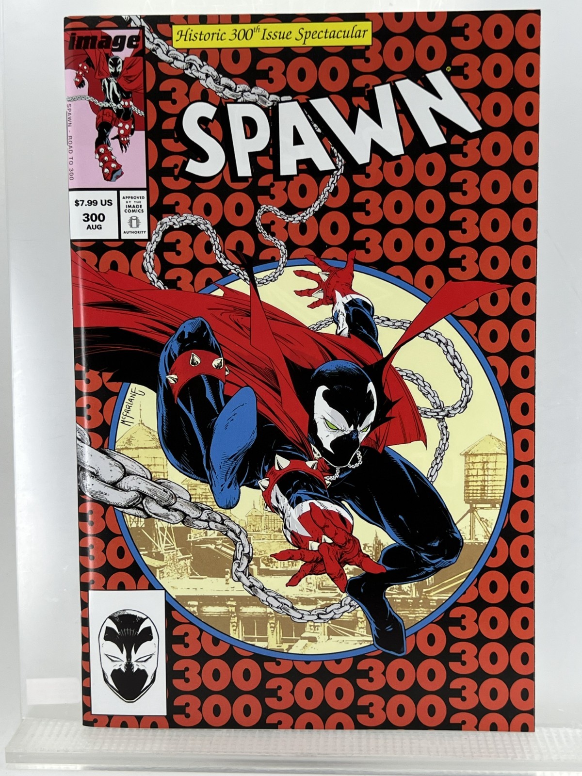 Spawn 300 ~Est. High Grade ~White pgs ~Appears New & Unopened ~Firm Staples Spawn 300 ~Est. High Grade ~White pgs ~Appears New & Unopened ~Firm Staples