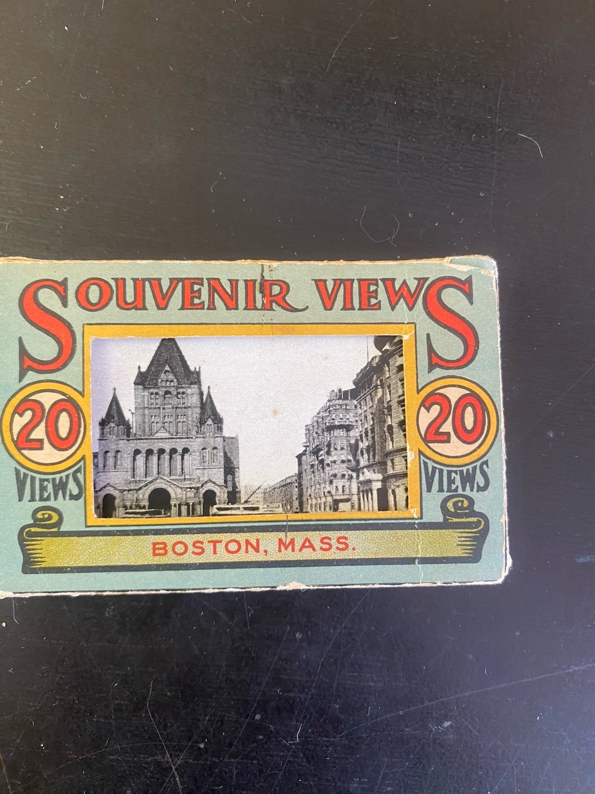 Souvenir Views 20 Boston, Mass. Antique Souvenir Views 20 Boston, Mass. Antique