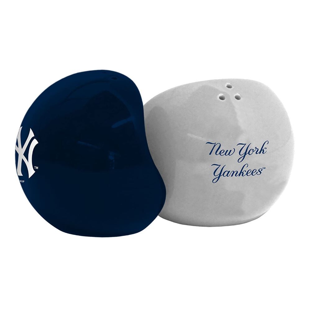 Boelter Brands MLB New York Yankees Home and Away Salt and Pepper Shakers Boelter Brands MLB New York Yankees Home and Away Salt and Pepper Shakers