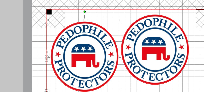 Pedo Protectors Stickers x3 Trump Pedo Protectors Stickers x3 Trump