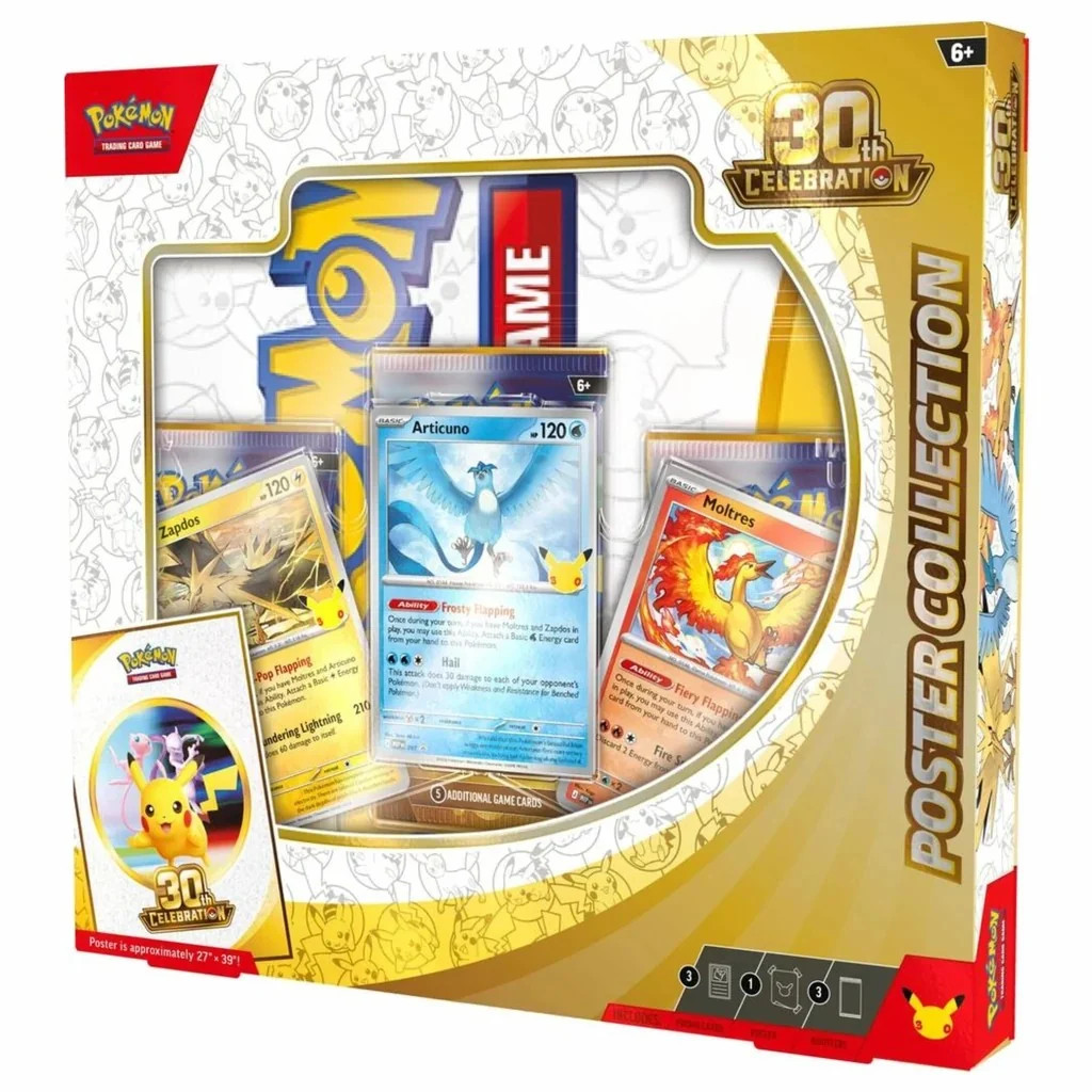 Pokemon TCG 30th Celebration Poster Collection Pokemon TCG 30th Celebration Poster Collection