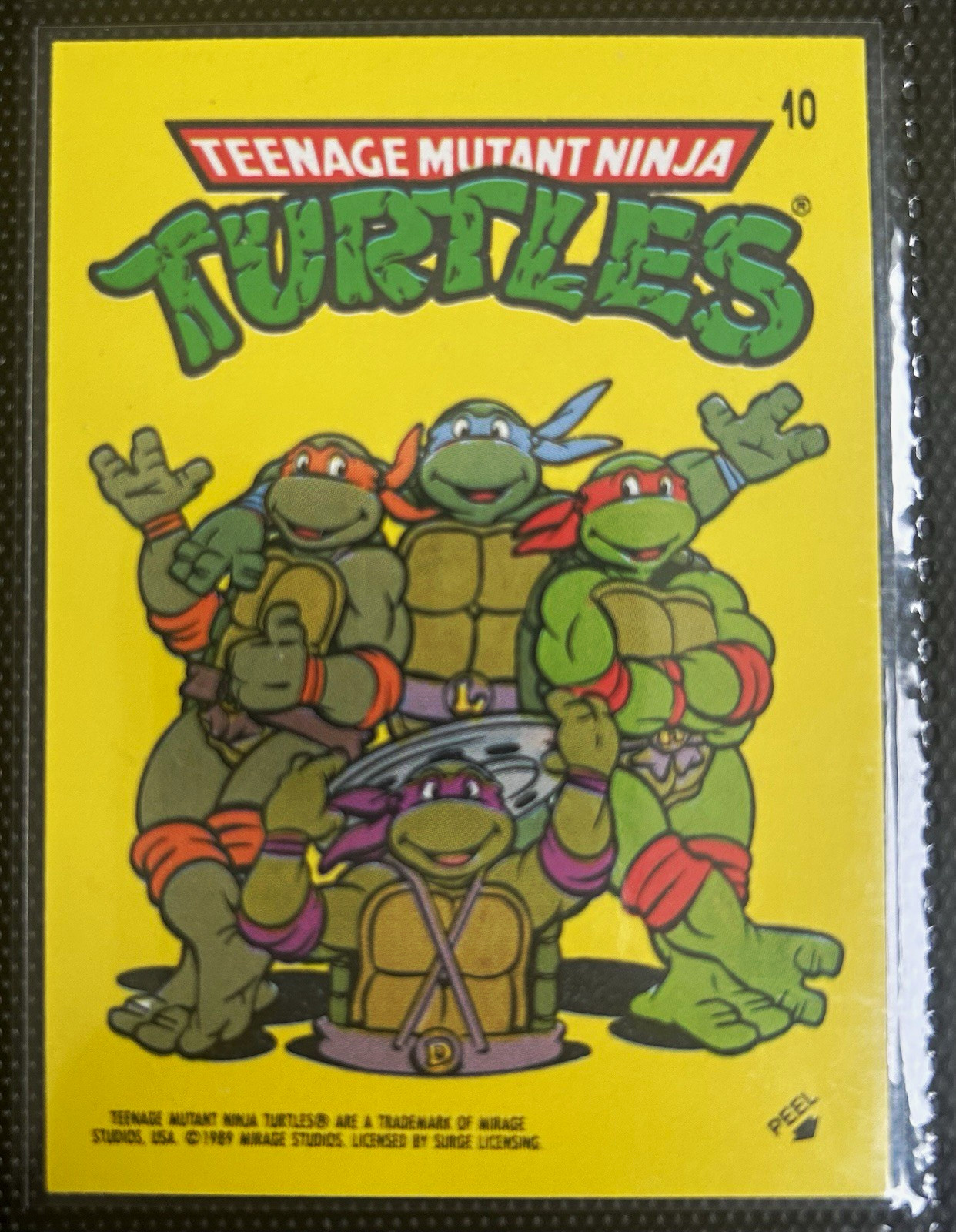 Topps 1989 Topps Presents Teenage Mutant Ninja Turtles 88 Cards 11 Stickers Mint Topps 1989 Topps Presents Teenage Mutant Ninja Turtles 88 Cards 11 Stickers Mint