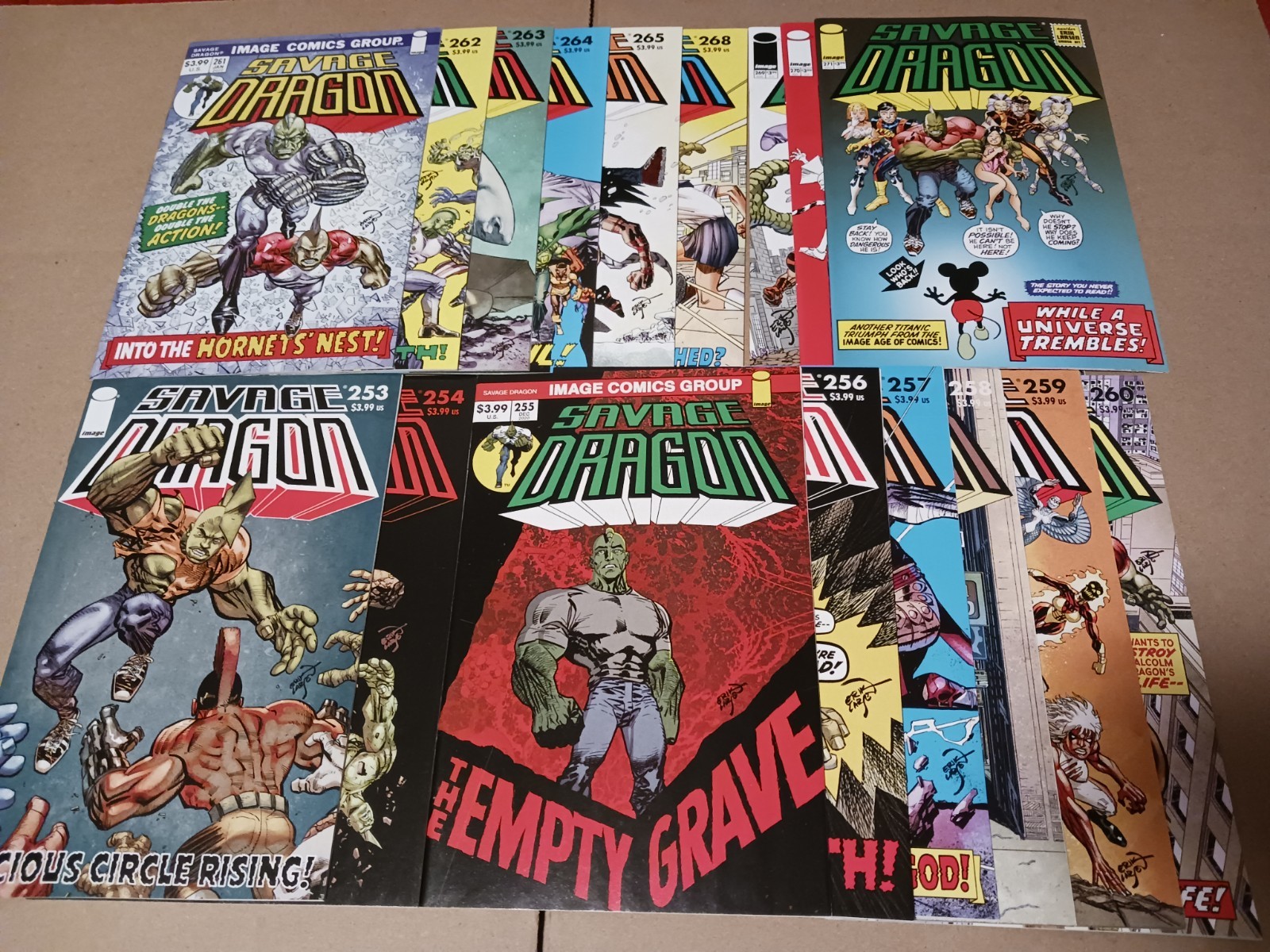BIG LOT Savage Dragon 253-265 + 268-271 NM- Run Set Erik Larsen Image 2021 2024