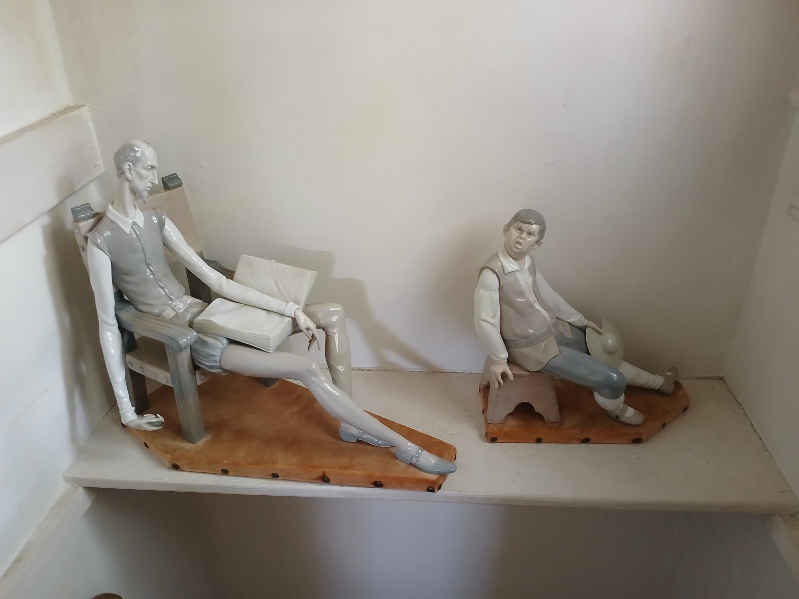 Lladro 1030 & 1031 Don Quixote AND Sancho Panza