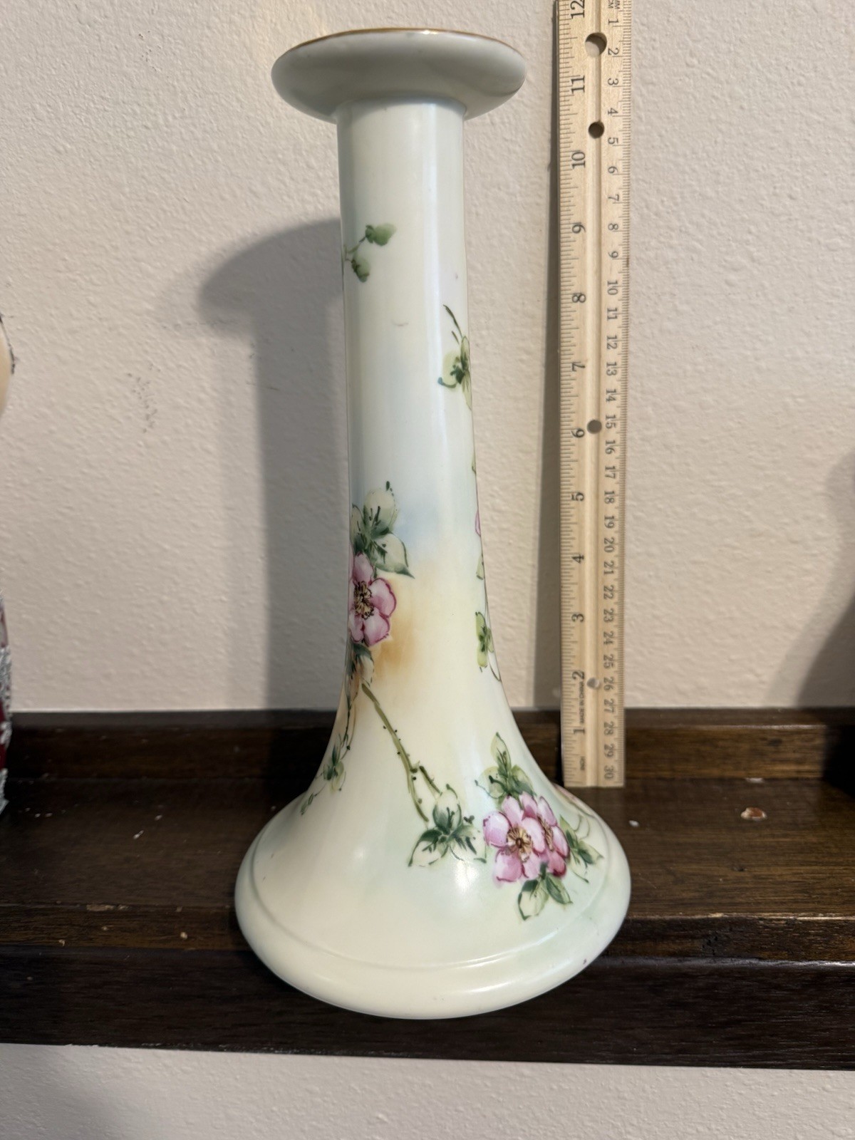 Antique Bavaria M W Poole Candle Holder 1890’s Moline, Il.
