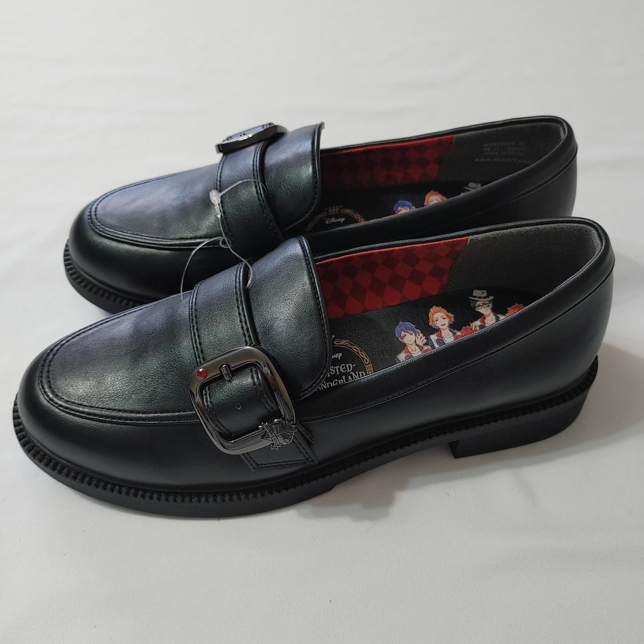 NWOT Disney Twisted Wonderland Heartslabyul Loafers 25cm Or Womens US Size 8 NWOT Disney Twisted Wonderland Heartslabyul Loafers 25cm Or Womens US Size 8