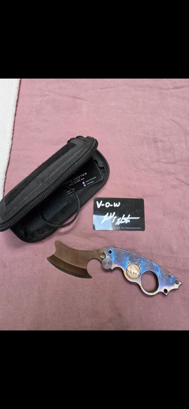 Todd Heeter Knife Todd Heeter Knife