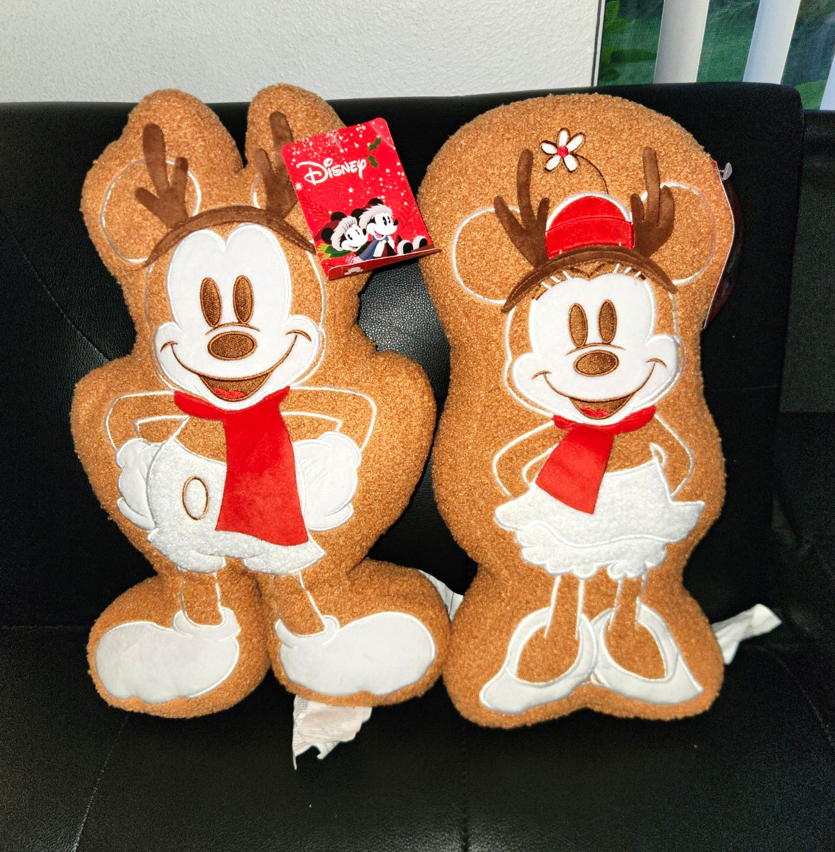 2026 Disney Mickey Mouse & Minnie Mouse Gingerbread Plush Holiday Christmas Set 2026 Disney Mickey Mouse & Minnie Mouse Gingerbread Plush Holiday Christmas Set
