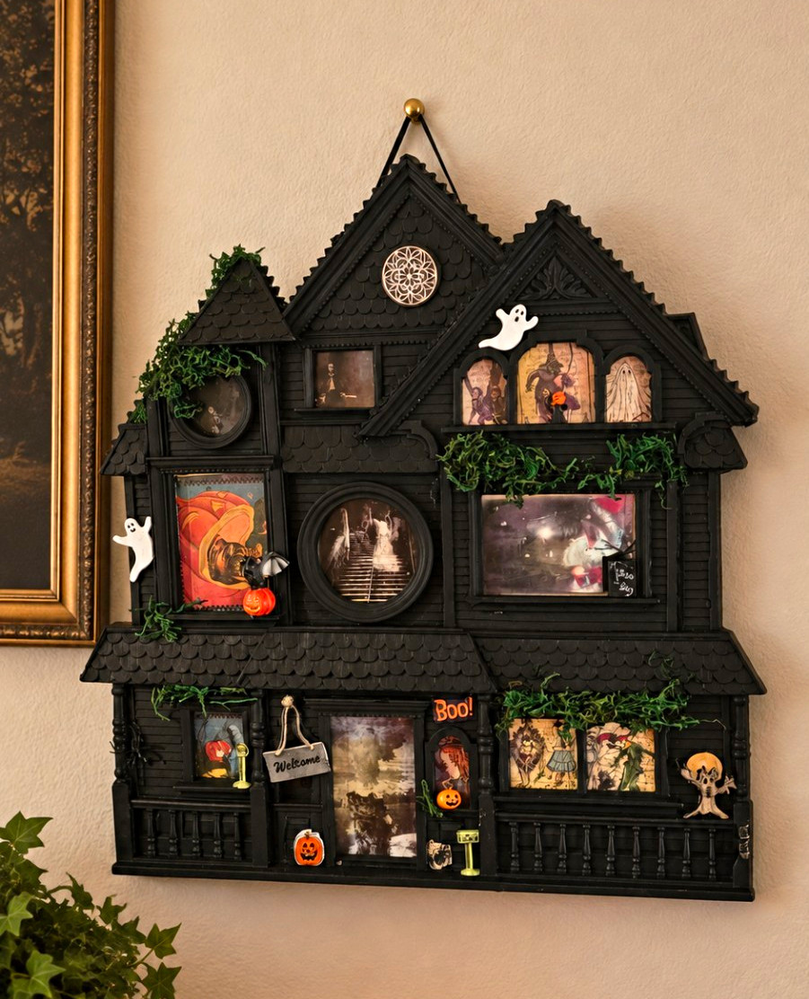 Vintage 'Syroco INSPIRED' Gothic House Frame Vintage 'Syroco INSPIRED' Gothic House Frame