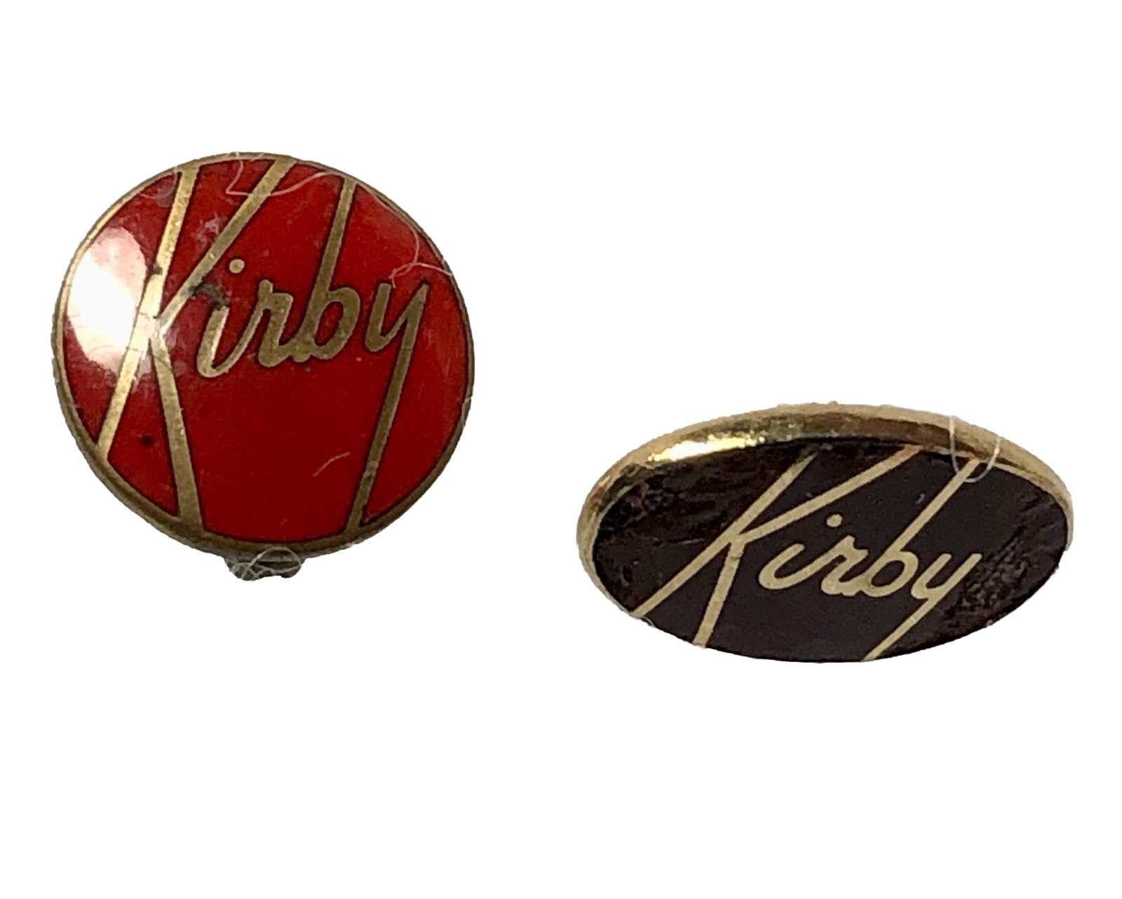 Vtg Kirby Vacuum Salesman Lapel Pin Red Gold Enamel Lapel Advertising Tie Tack Vtg Kirby Vacuum Salesman Lapel Pin Red Gold Enamel Lapel Advertising Tie Tack