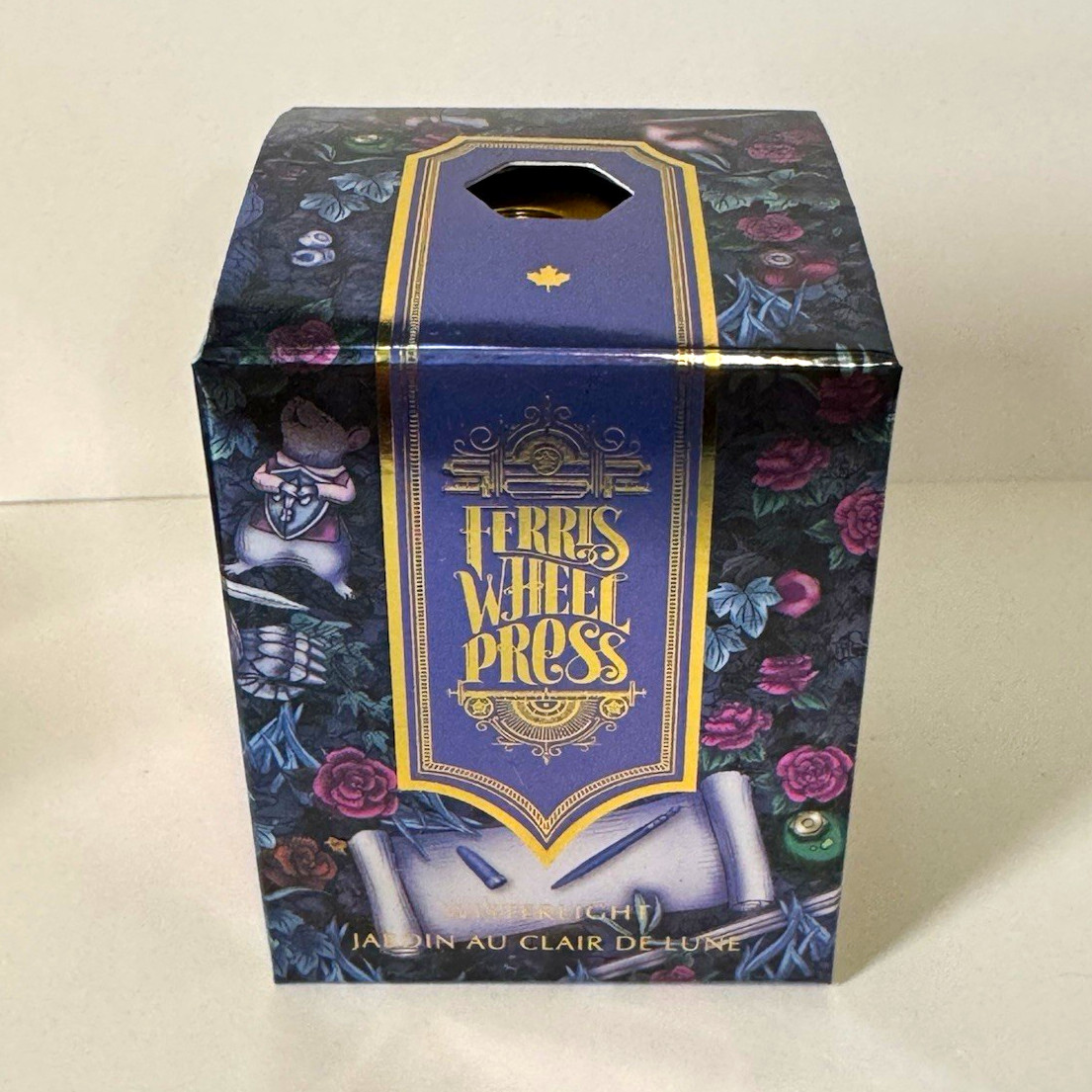 Ferris Wheel Press Wisterlight Jardin au Clair de Lune Ink Bottle w/ Box 20ml Ferris Wheel Press Wisterlight Jardin au Clair de Lune Ink Bottle w/ Box 20ml