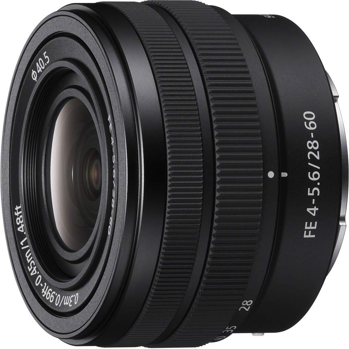 Sony Standard Zoom Lens Full Size Fe 28-60Mm F4-5.6 Genuine Lens SEL2860