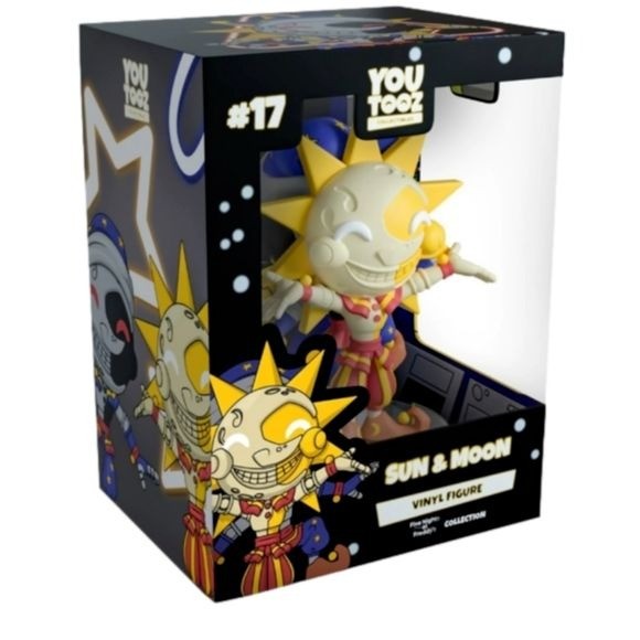Yootooz FNAF Sun & Moon #17 Vinyl Figure Five Nights At Freddy\'s Yootooz FNAF Sun & Moon #17 Vinyl Figure Five Nights At Freddy\'s