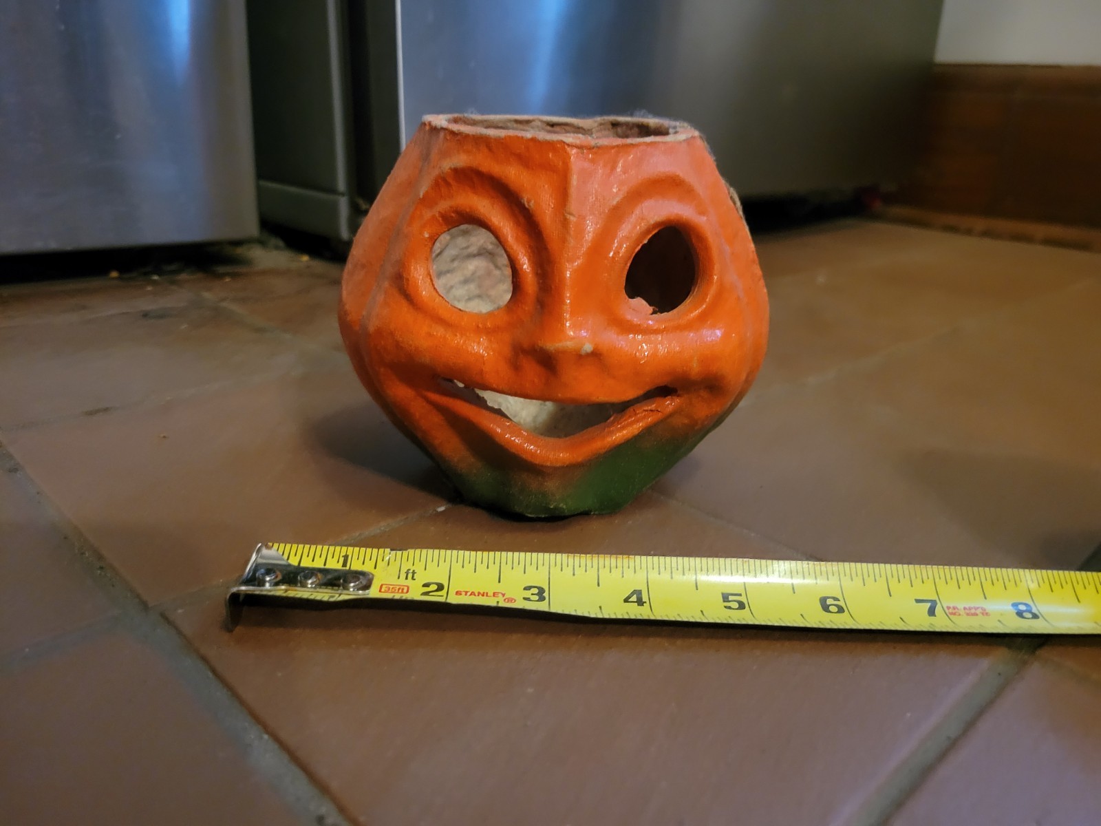 Vintage Paper Mache Jack O Lantern Vintage Paper Mache Jack O Lantern