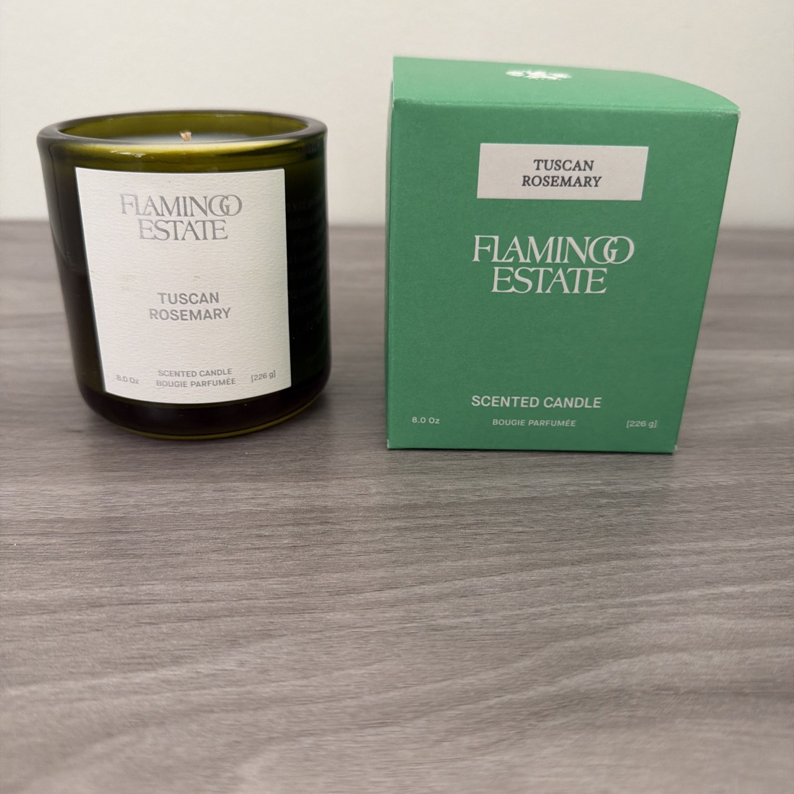 Flamingo Estate Tuscan Rosemary Candle - 8oz. w/ gift box Flamingo Estate Tuscan Rosemary Candle - 8oz. w/ gift box