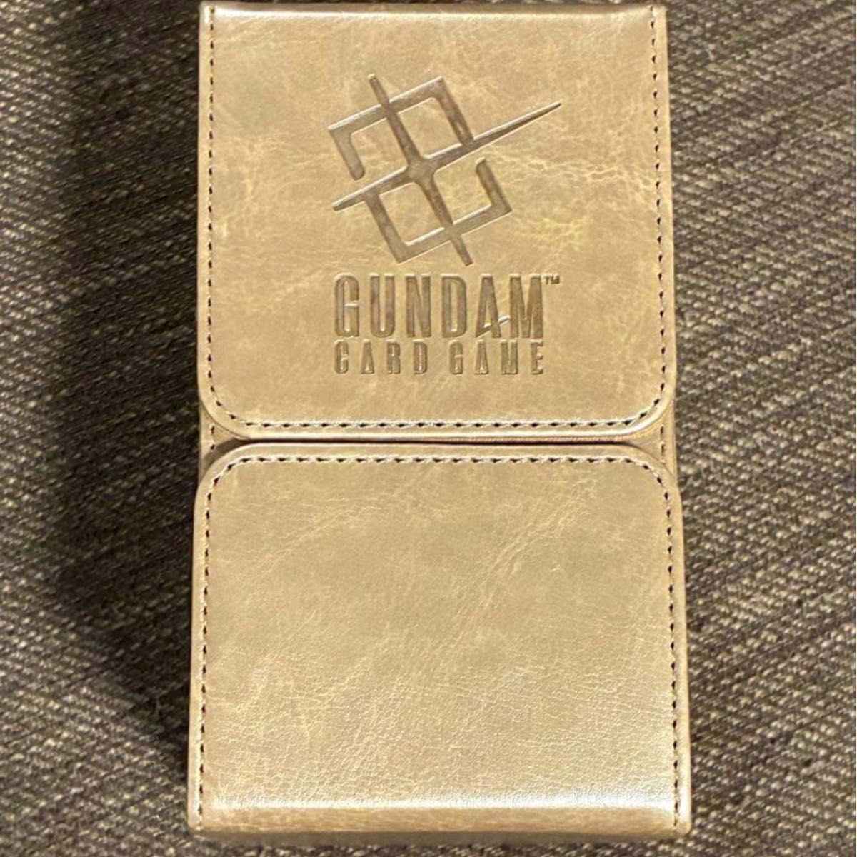 Gundam Card Game Official Card Case Set with Dice Case & EX base Open　Box　Unused