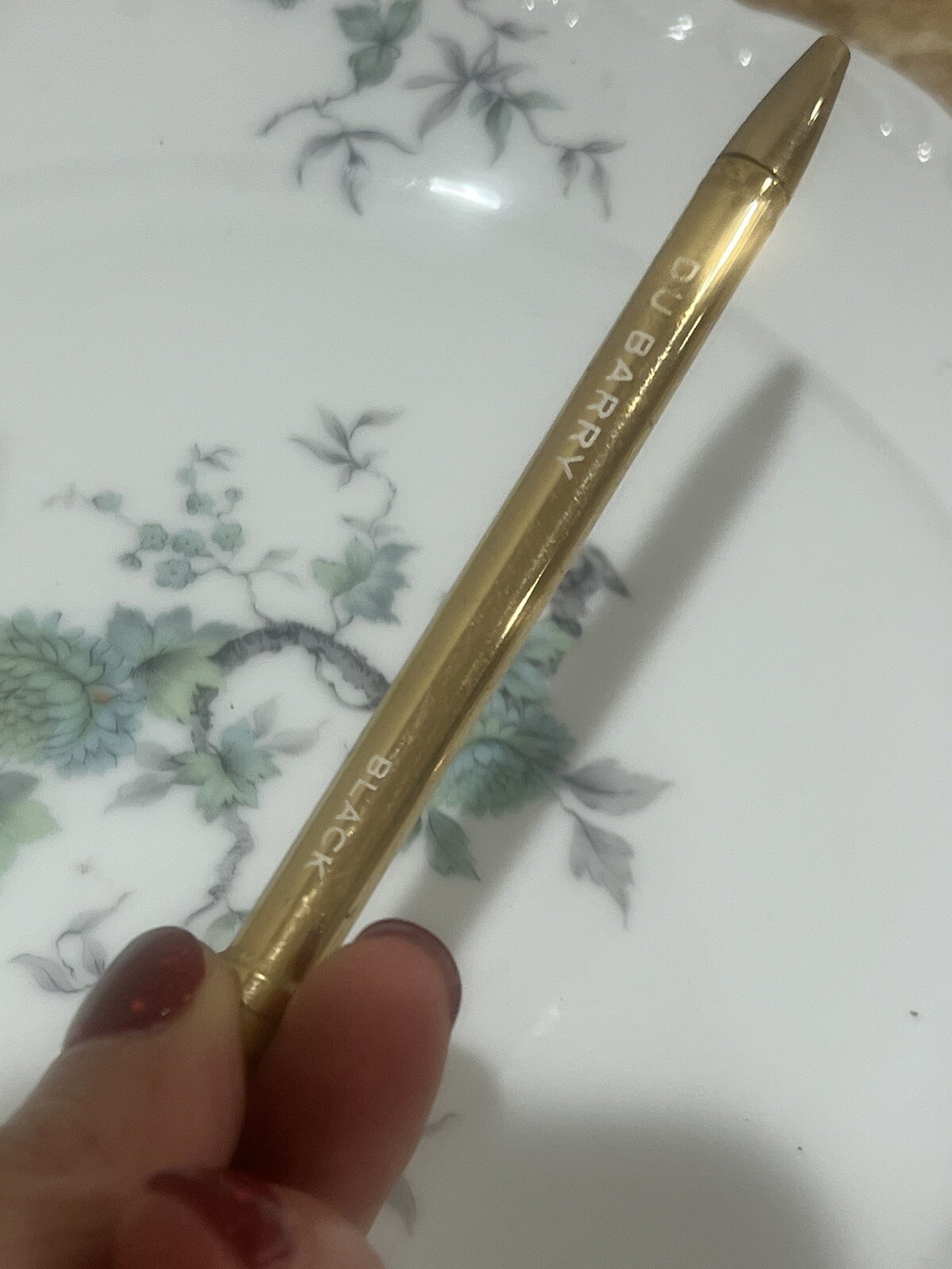 VINTAGE COLLECTIBLE DU BARRY BLACK EYE PENCIL BROW LINER AUTOMATIC NEW