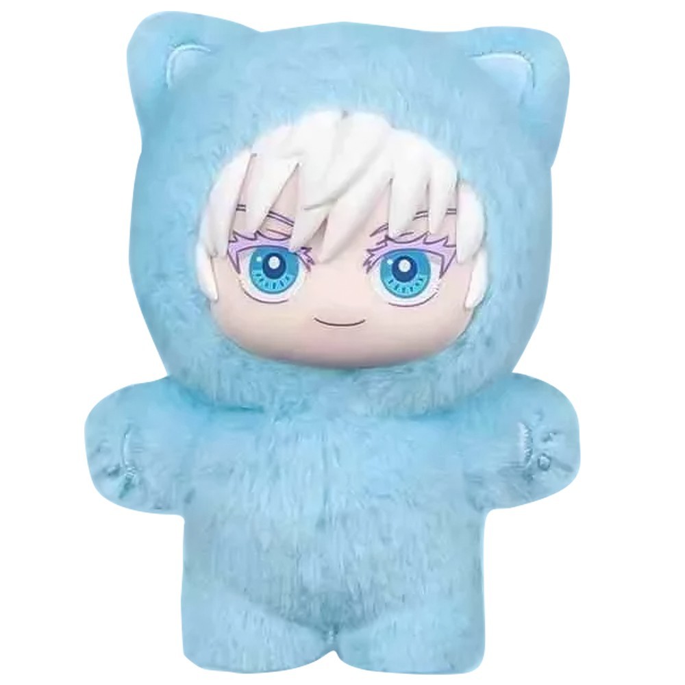 New EAKI Jujutsu Kaisen Cat Ear Plush Keychain Confirmed Satoru Gojo-Secret New EAKI Jujutsu Kaisen Cat Ear Plush Keychain Confirmed Satoru Gojo-Secret
