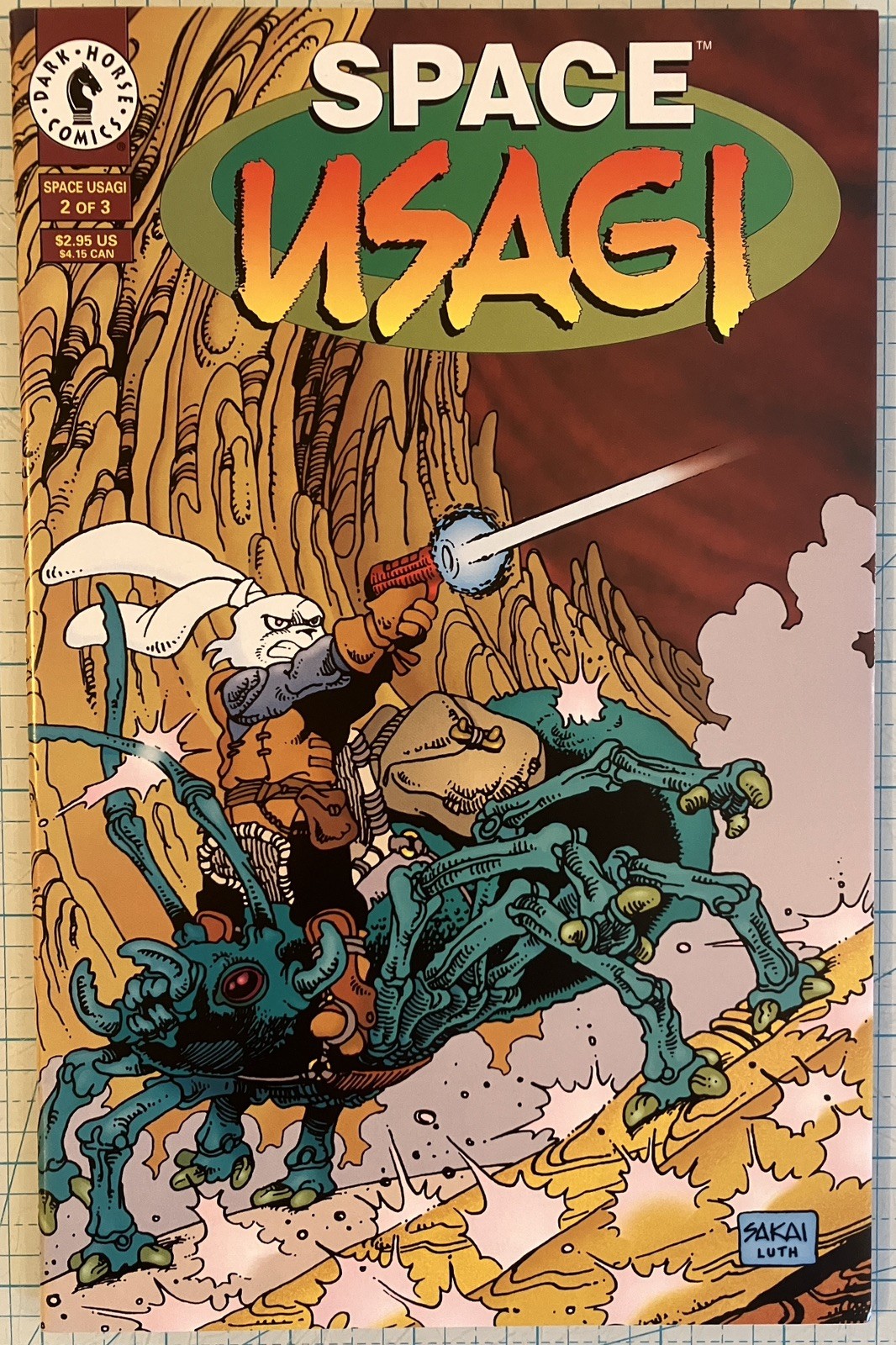Space Usagi #2 High Grade NM Stan Sakai Cover 1996 Dark Horse Comics Space Usagi #2 High Grade NM Stan Sakai Cover 1996 Dark Horse Comics