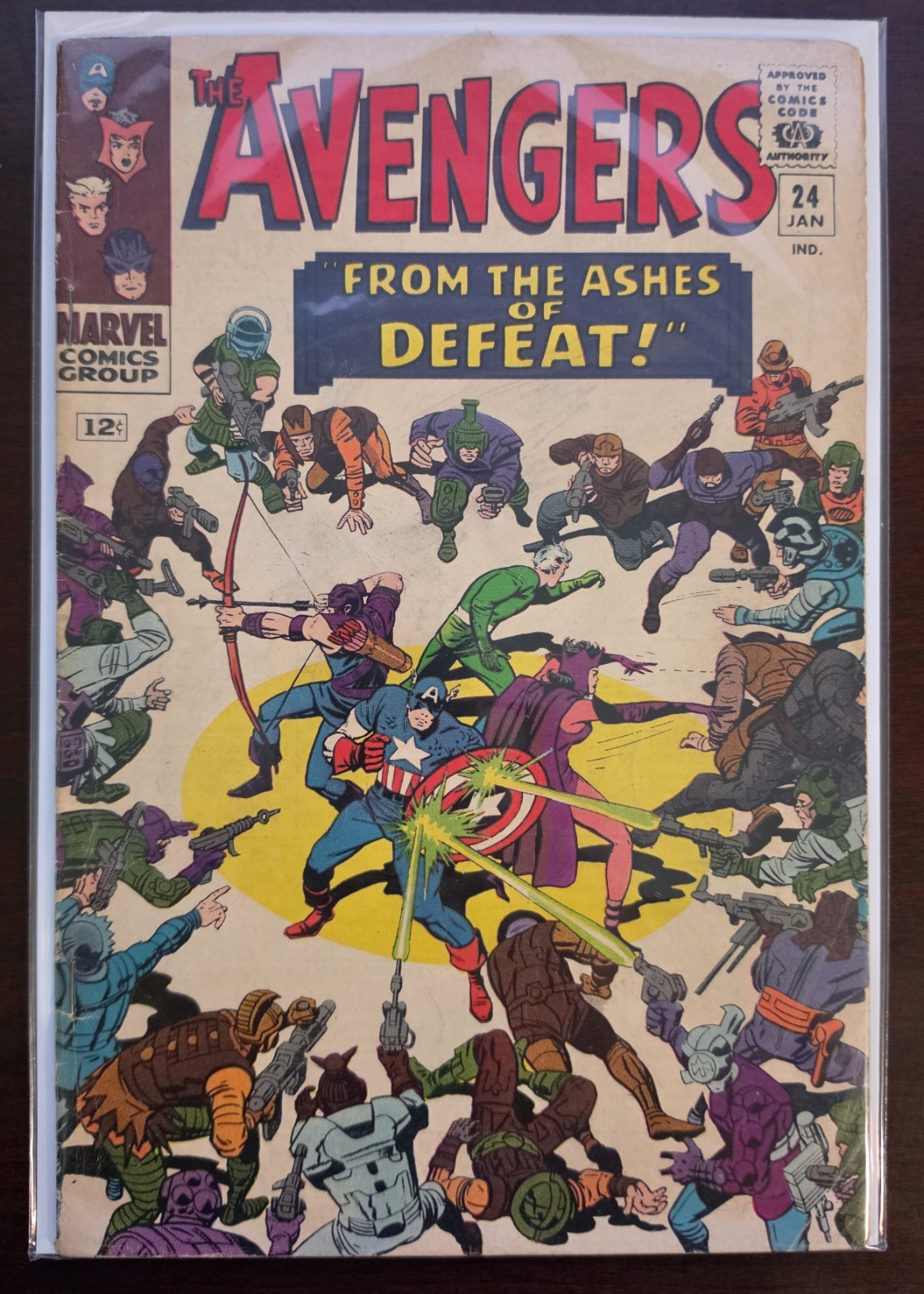 The Avengers #24 VG 2nd App. Ravonna Renslayer (Marvel Comics January 1966) The Avengers #24 VG 2nd App. Ravonna Renslayer (Marvel Comics January 1966)