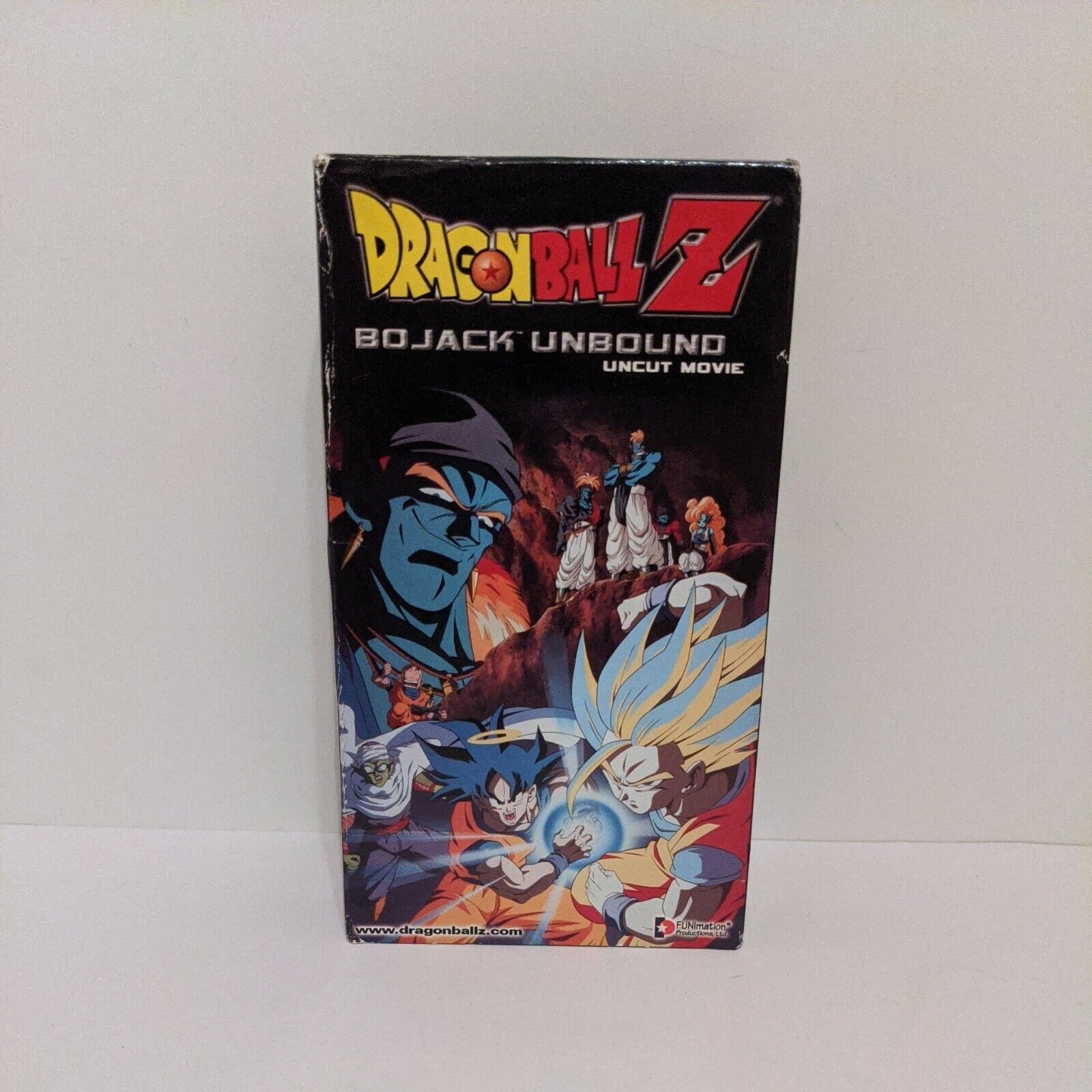 Vintage Dragon Ball Z Bojack Unbound Uncut VHS Movie 9 Super Rare Vtg. DBZ Tape