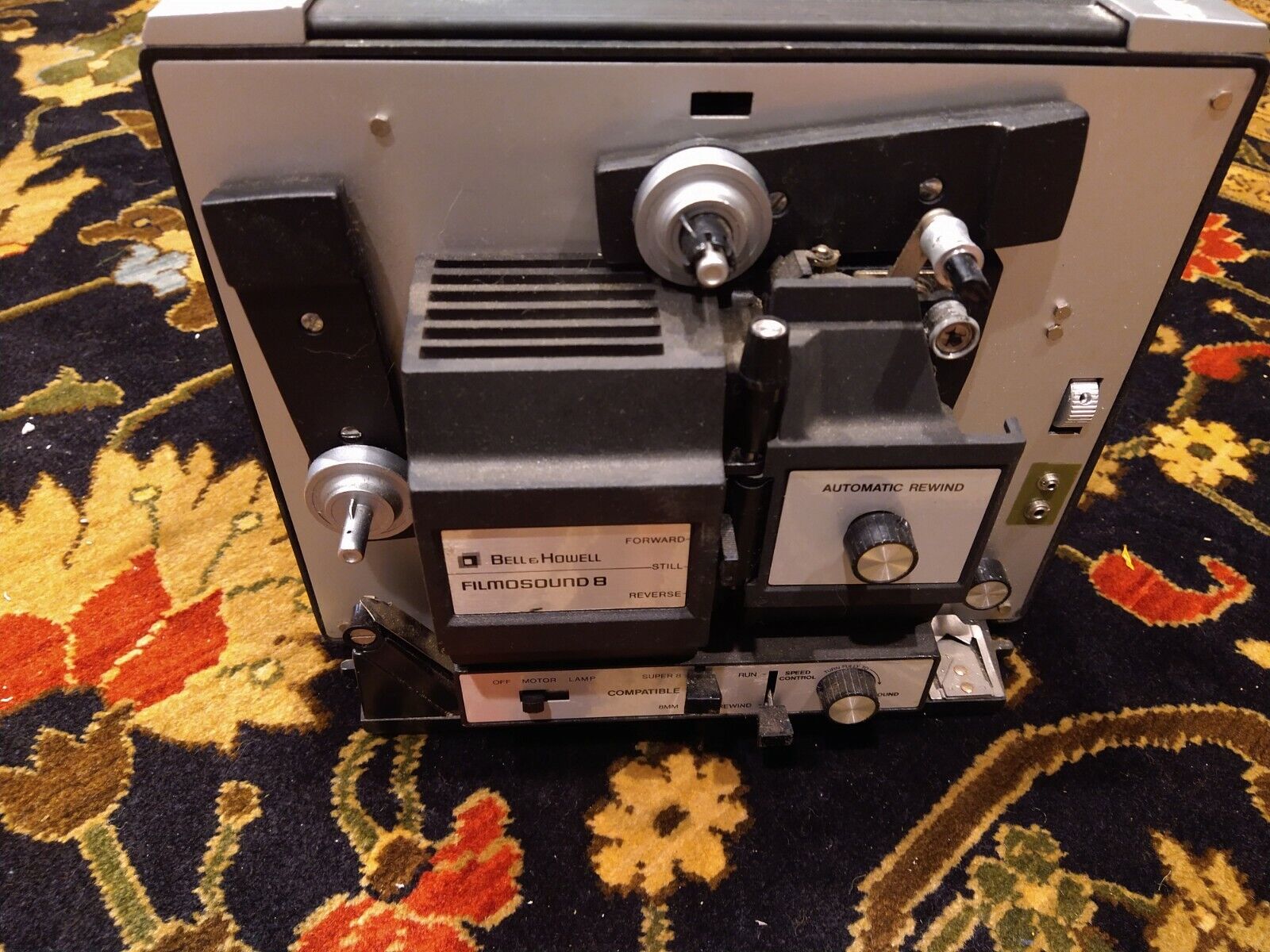 Vintage BELL & HOWELL Autoload Projector FILMOSOUND 8 