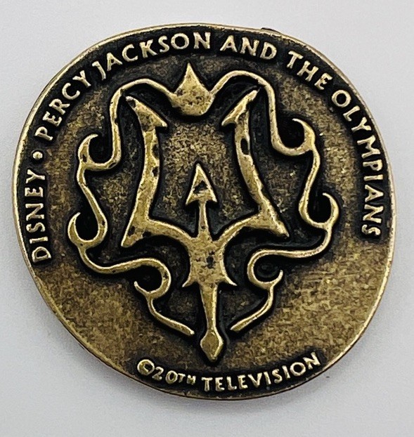 2025 SDCC San Diego Comic-Con Disney Percy Jackson & The Olympians Drachma Coin 2025 SDCC San Diego Comic-Con Disney Percy Jackson & The Olympians Drachma Coin