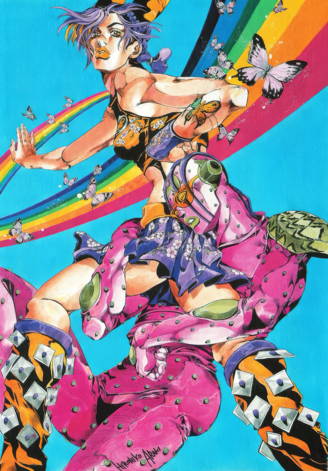 JoJo's Bizarre Adventure 11x16 Poster Jolyne Cujoh Anime Character Print