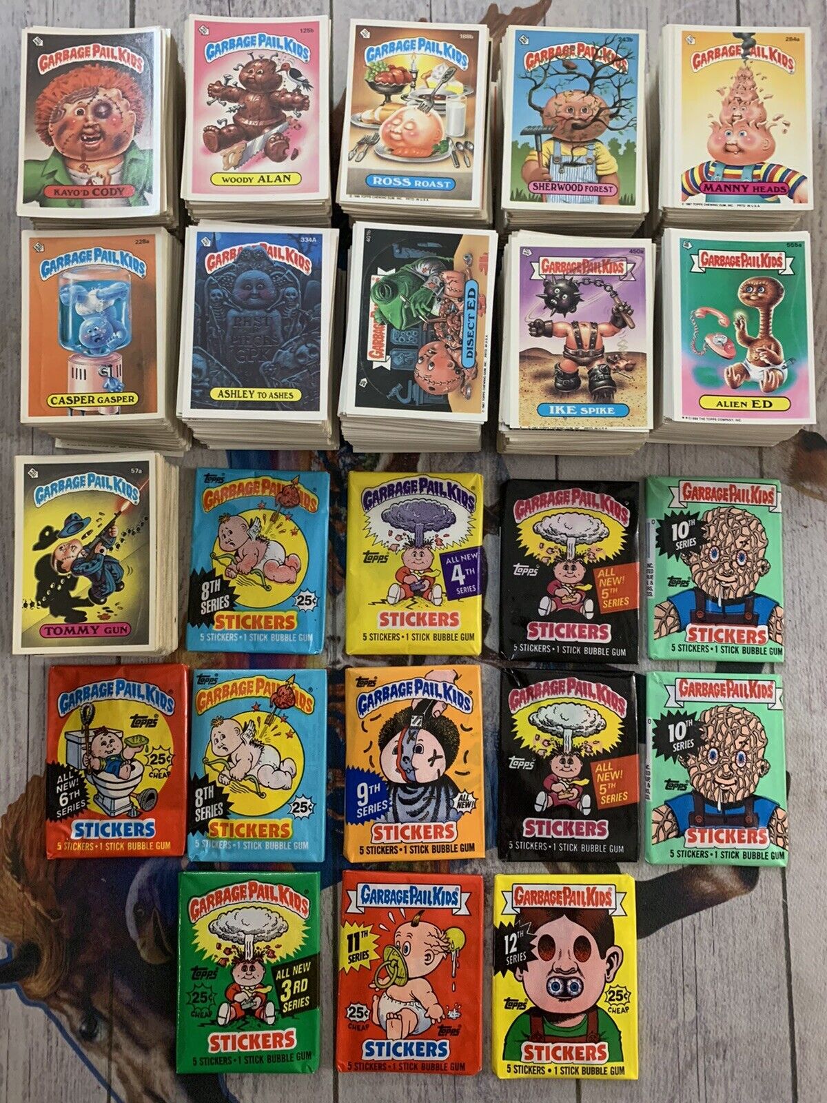 GPK Garbage Pail Kids Vintage Original Series Only 50 Card Grab Bag Plus Pack