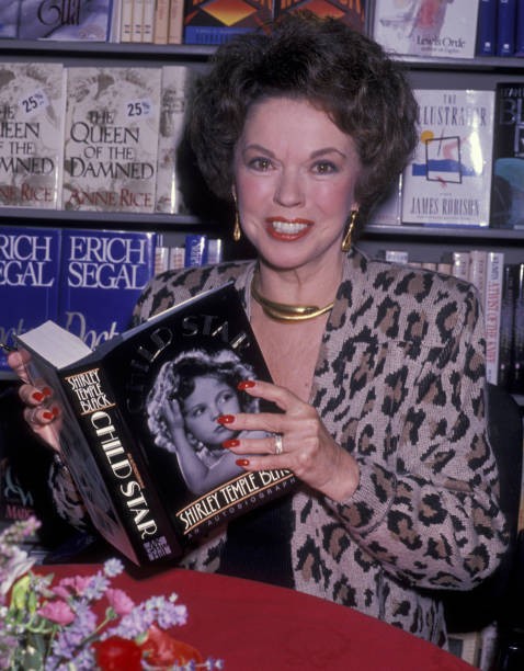 Shirley Temple Black at the book party for Shirley Temple Black Ch- Old Photo 1