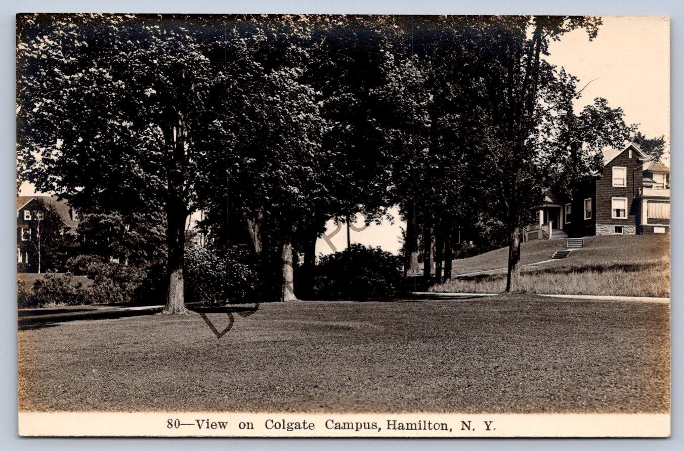K61/ Hamilton New York RPPC Postcard c1920s Colgate University Campus 79 K61/ Hamilton New York RPPC Postcard c1920s Colgate University Campus 79
