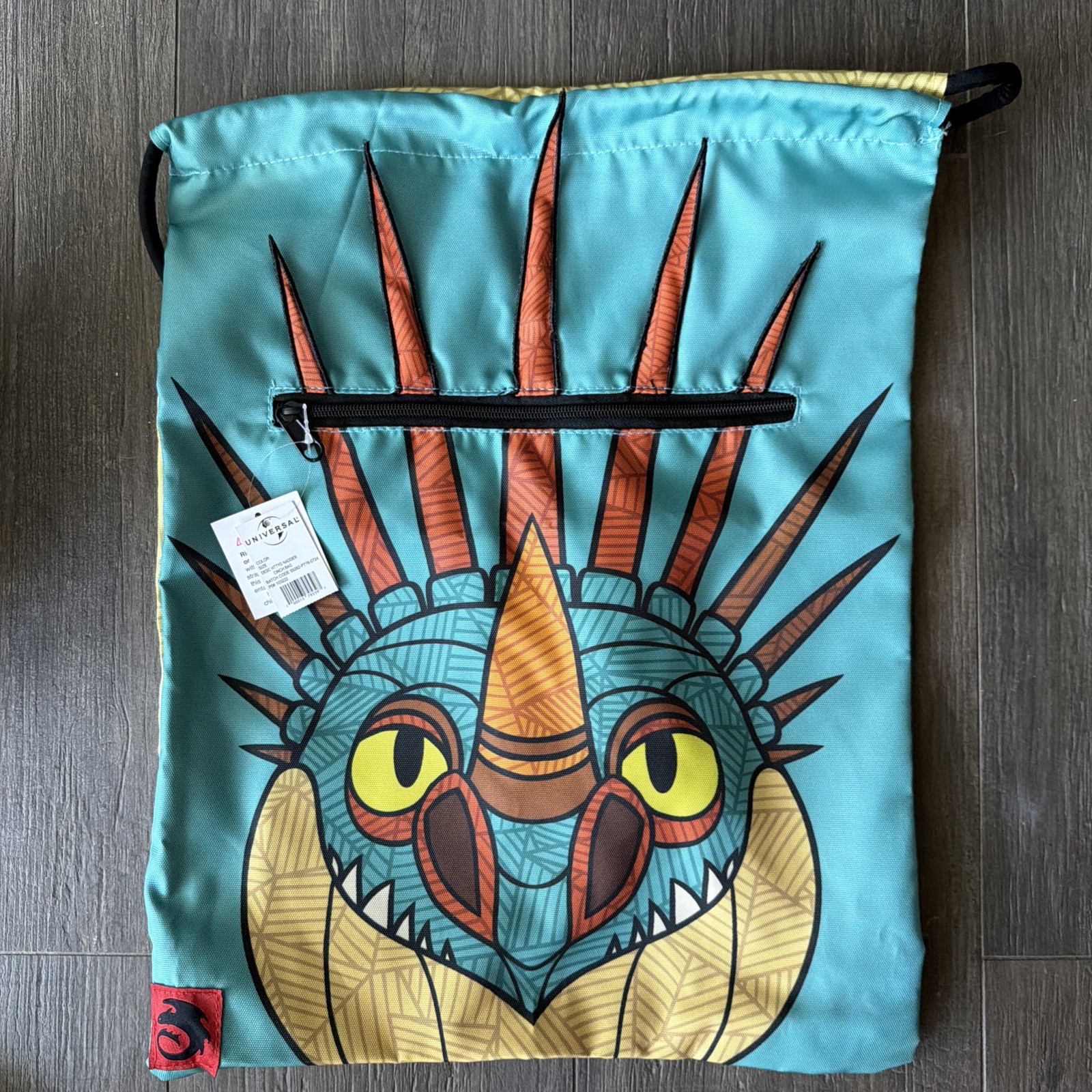 Universal Epic Universe How to Train Your Dragon Nader Stormfly Drawstring Bag Universal Epic Universe How to Train Your Dragon Nader Stormfly Drawstring Bag