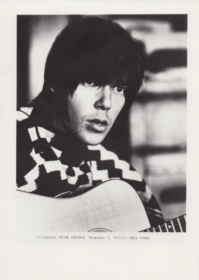 1978 Press Photo Folk Guitarist and Singer Neil Young