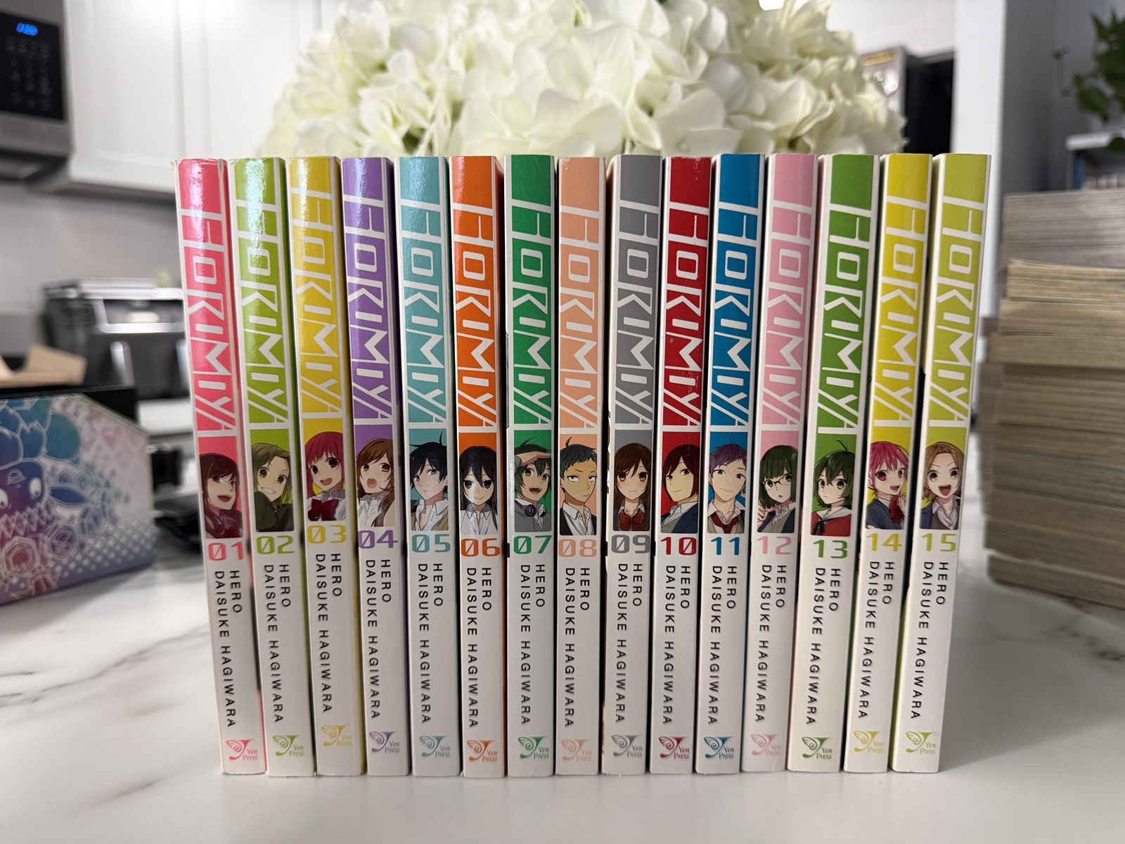 Horimiya Manga Volumes 1-15 English Brand New Almost Complete Set Horimiya Manga Volumes 1-15 English Brand New Almost Complete Set